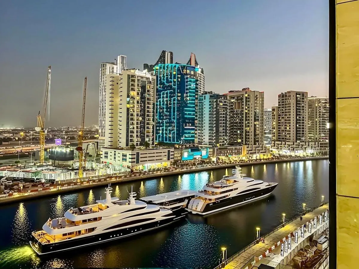 Stylish Room With Canal View Dubaj 0*,