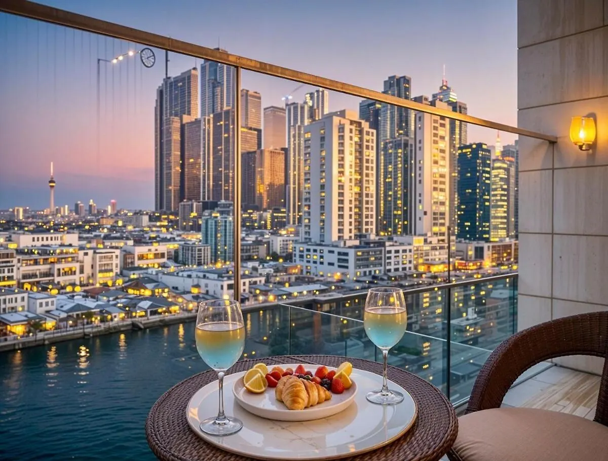 Apartament Stylish Room With Canal View Dubaj