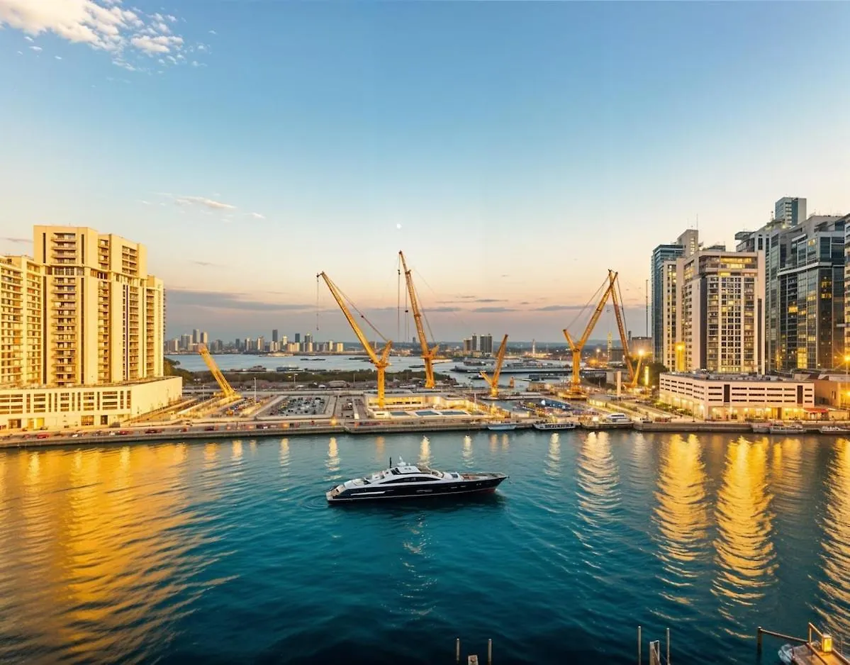 Apartament Stylish Room With Canal View Dubaj Zjednoczone Emiraty Arabskie